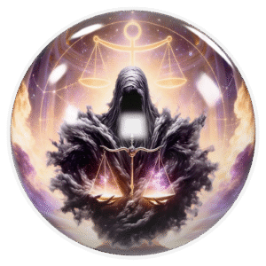 Libra Bowling Ball – Cosmic Judgment Edition (USBC Approved)