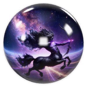 Sagittarius Bowling Ball – Celestial Arrow Edition (USBC Approved)