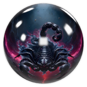Scorpius custom bowling ball abyss dominion scorpion design USBC approved