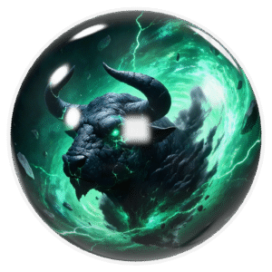 Taurus custom bowling ball earth force bull design USBC approved
