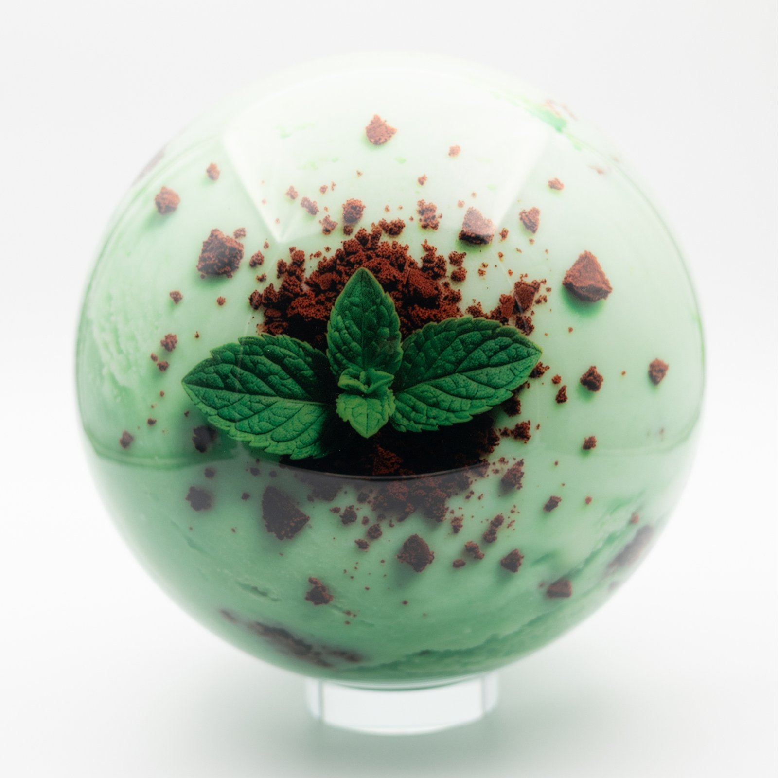 Mint Ice Cream Bowling Ball – Clear Coat, USBC Approved