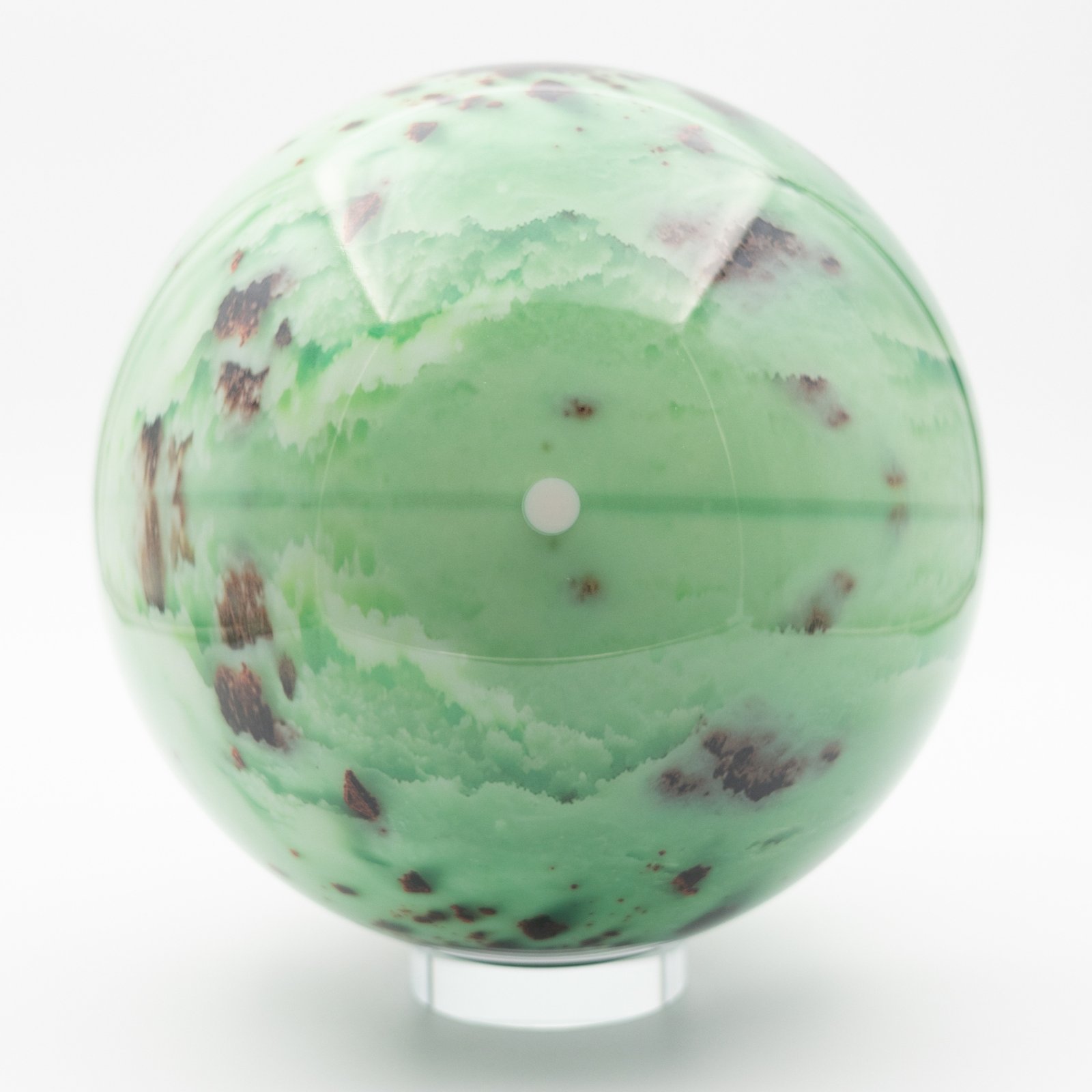 Mint Ice Cream Bowling Ball – Clear Coat, USBC Approved - Image 3