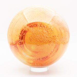 Golden Beer Bubbles Bowling Ball – Clear Coat, USBC Approved