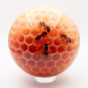 Honey Bee Bowling Ball – Clear Coat, USBC Approved